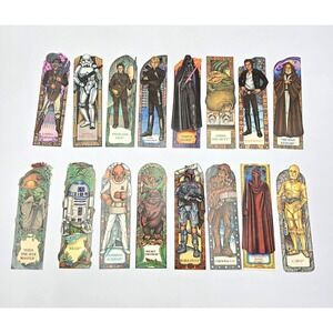 1983  Complete Set #1-16 Star Wars Return of the Jedi Bookmarks by Random House